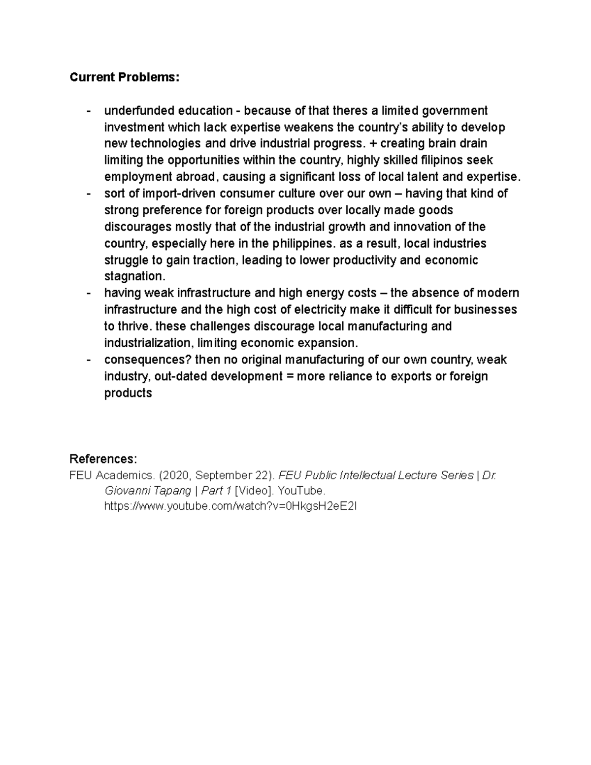 STS FA2 Problem Solution Tree - Current Problems: underfunded education ...