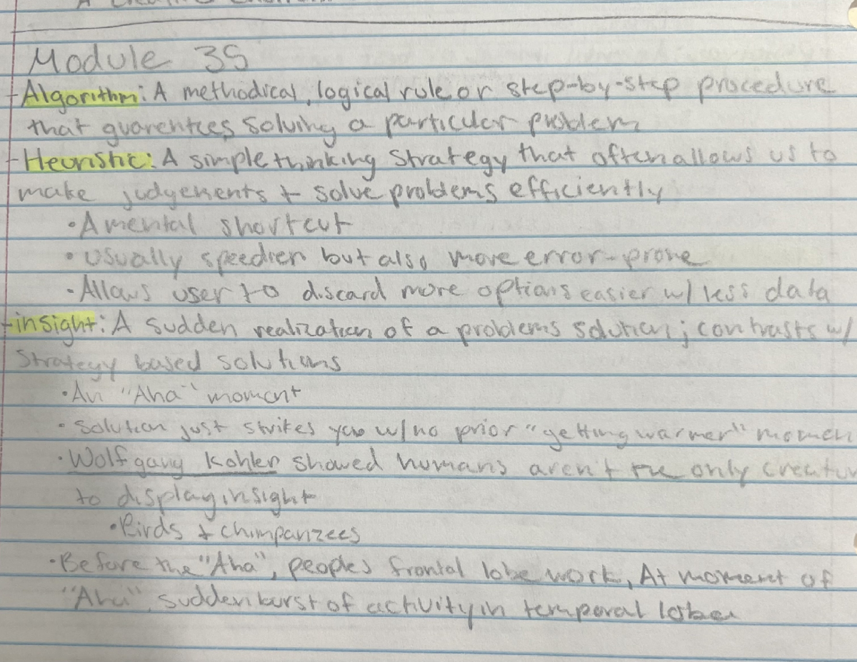 Module 35: Algorithms and Problem-Solving Strategies Notes - Studocu