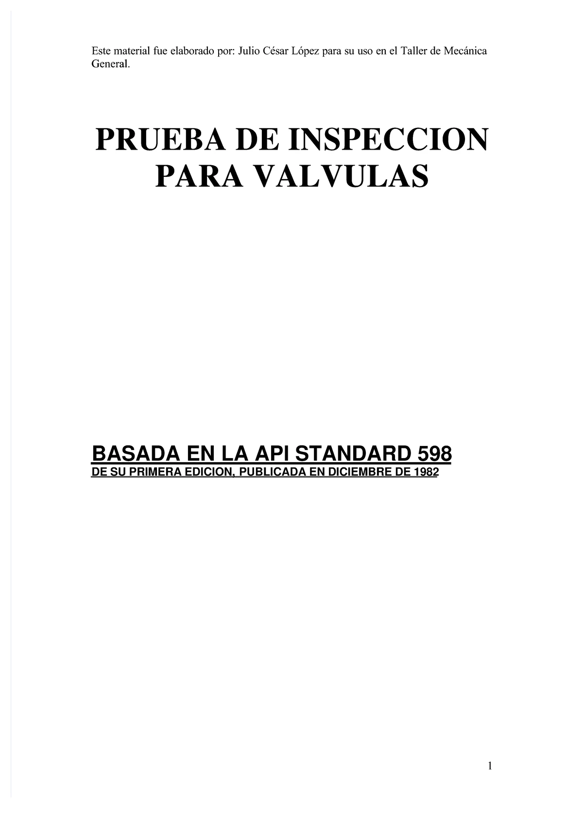 Recommended Practice for Care and Use of API 5C1 Tubing - Studocu