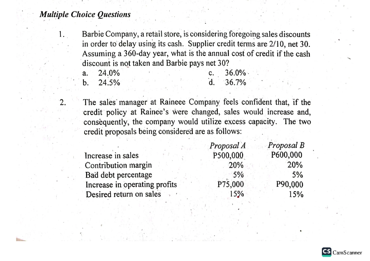 Chapter 4 - Financial Planning and Budgeting Essentials for Management ...
