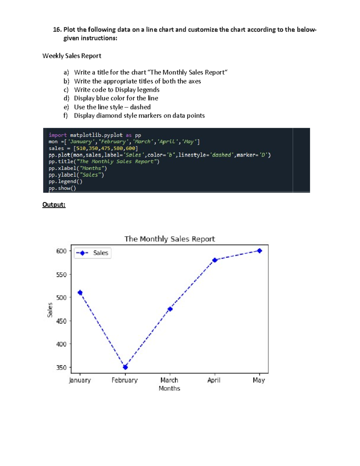 Practical Programs for Data Visualization (16-19) - Studocu