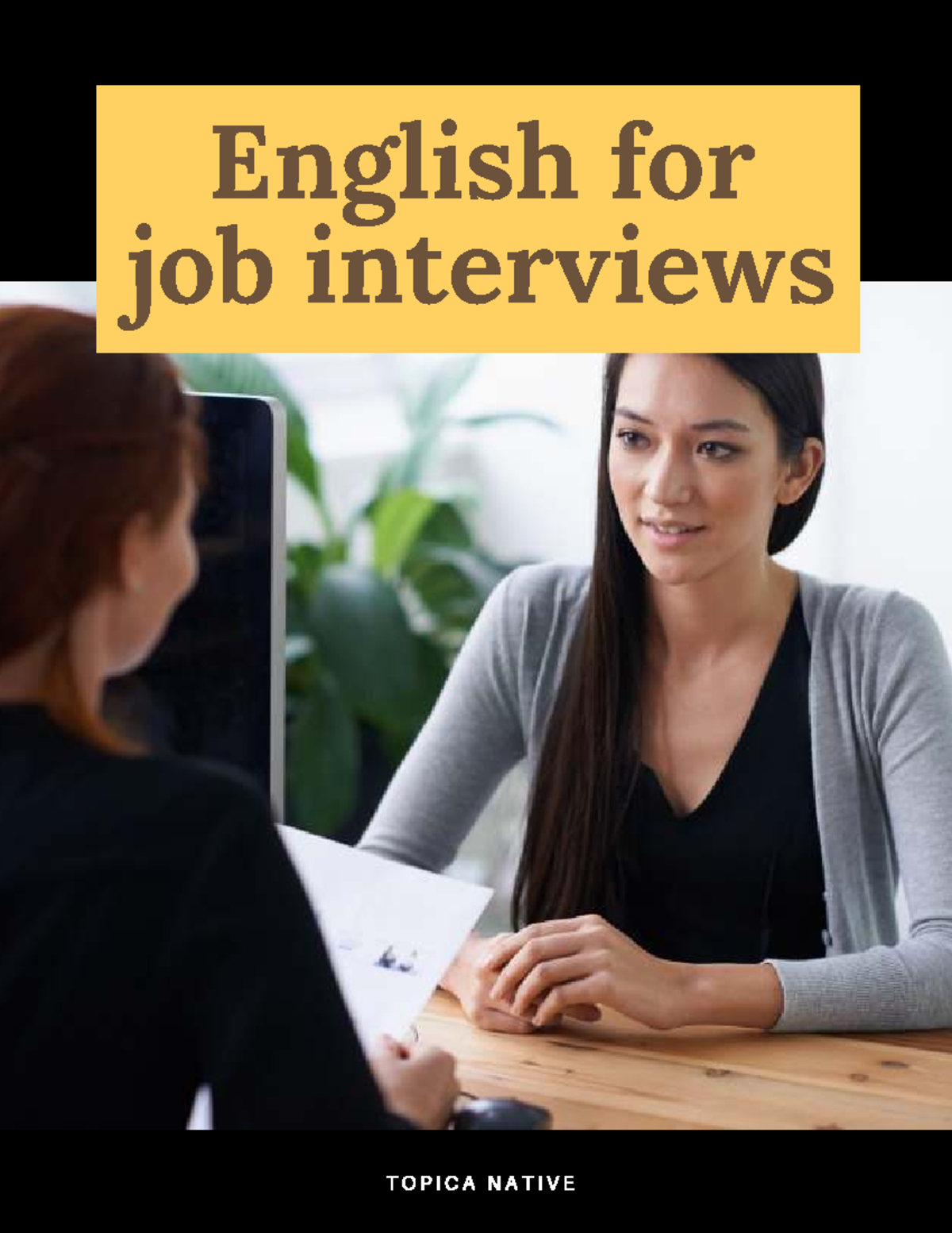 English for Job Interviews: Tips and Common Questions - Studocu