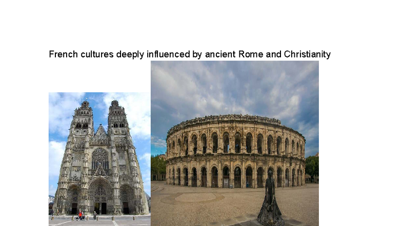 French Culture's Influence on Ancient Rome & Christianity - Studocu