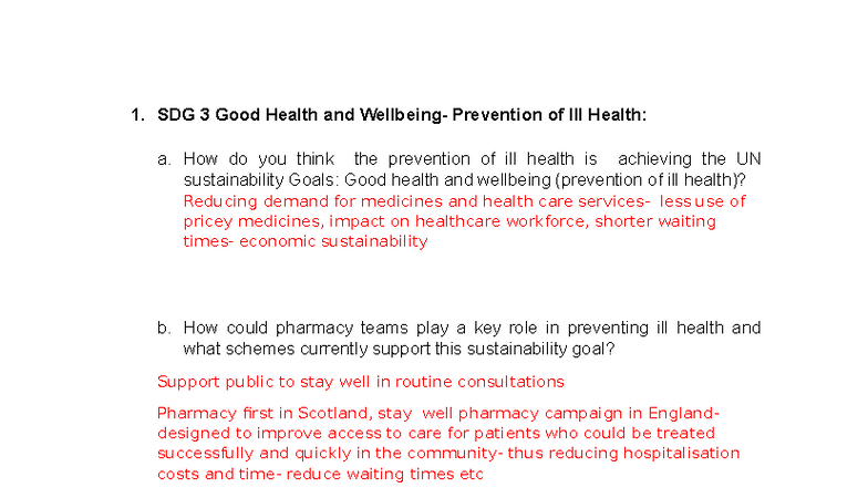 SDG 3: Sustainable Strategies for Cancer Medicines and Health ...