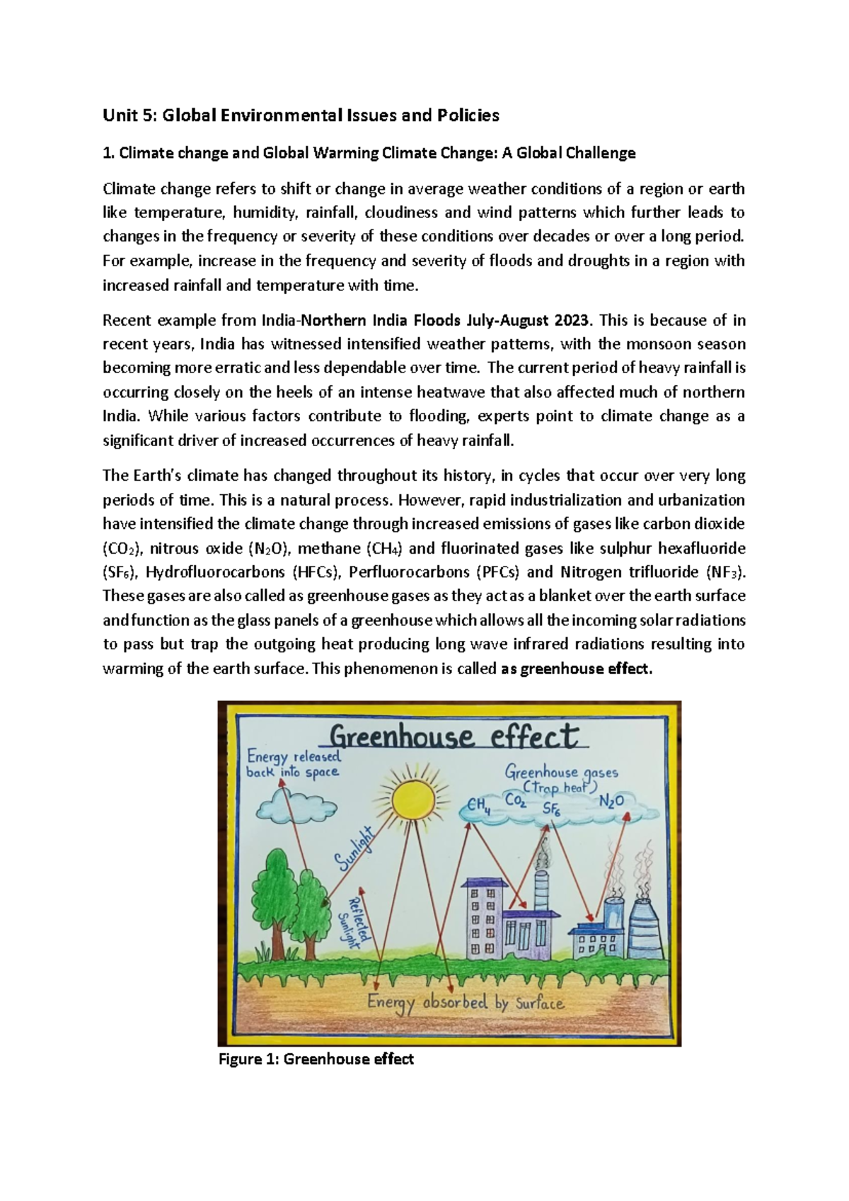 Unit 5 Global Environmental Issues and Polices - Unit 5: Global ...