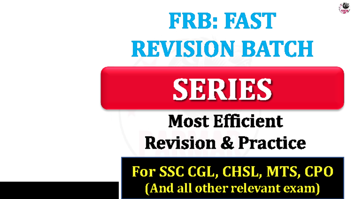 FRB: Number & Letter Series Practice for SSC CGL, CHSL, CPO - Studocu
