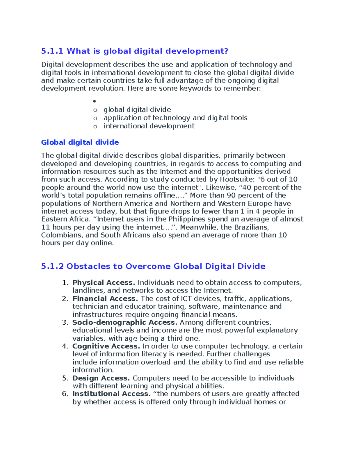 5.1.1 Understanding Global Digital Development: Key Concepts and ...
