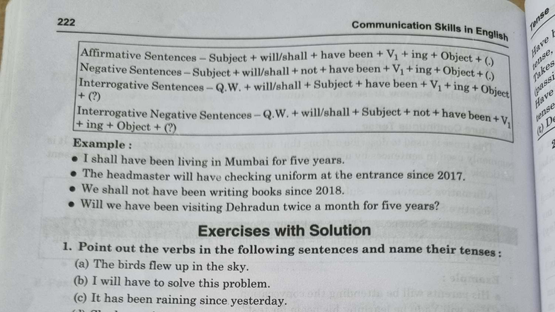 Tense Exercises for BTech 1st Year Soft Skills - Studocu