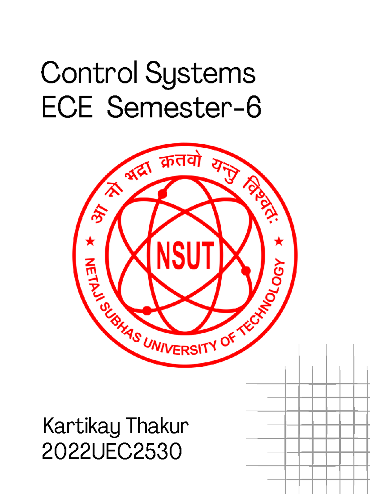 Control Systems ECE 2022UEC2530 Project Report on NARMA Neural Networks ...