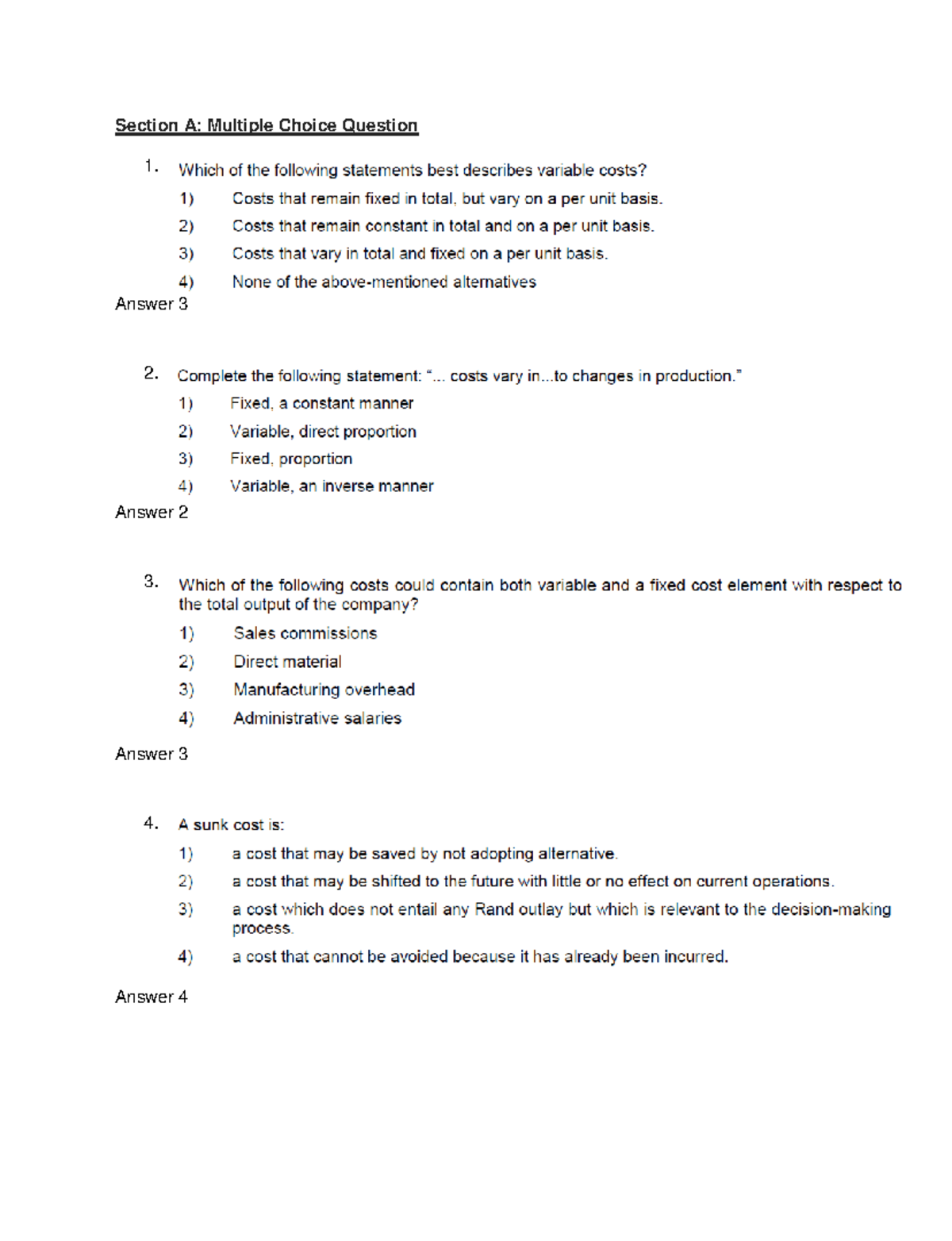 MAC1501-Final Exam Pack - May/June MCQs & Answers Review - Studocu
