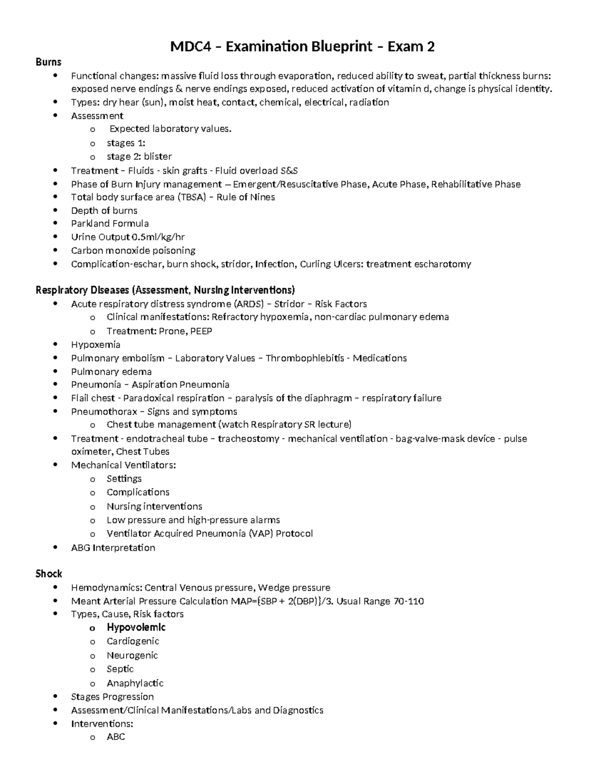 MDC3 Exam 1 - Comprehensive Overview of Breast & Prostate Health - Studocu