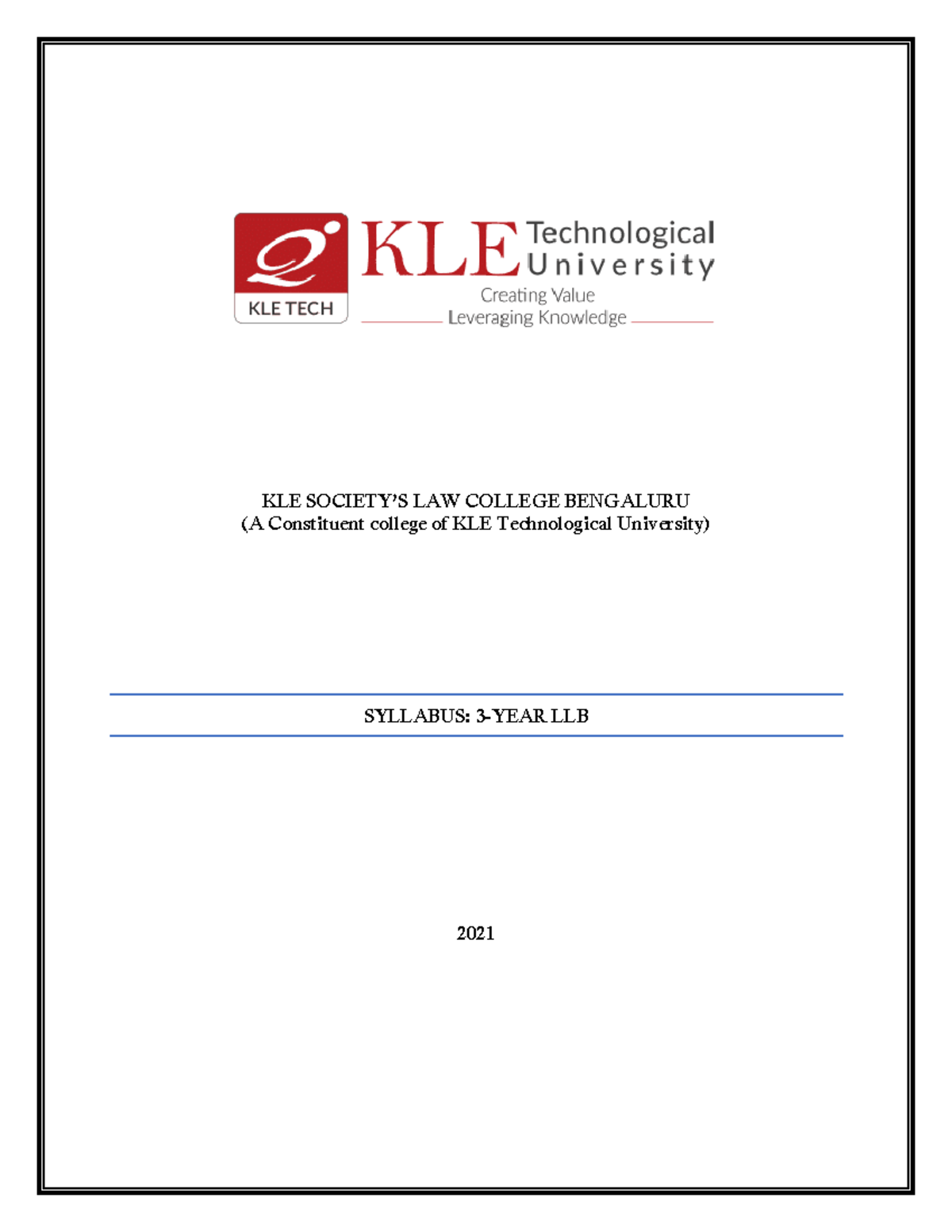 LLB-Syllabus - 3 Year LLB 3rd Semester Subjects Overview and Details ...