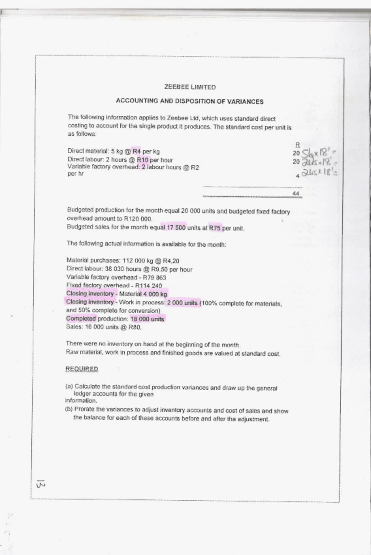 AMF3871 June 2019 - Supplementary Examination Overview - Studocu