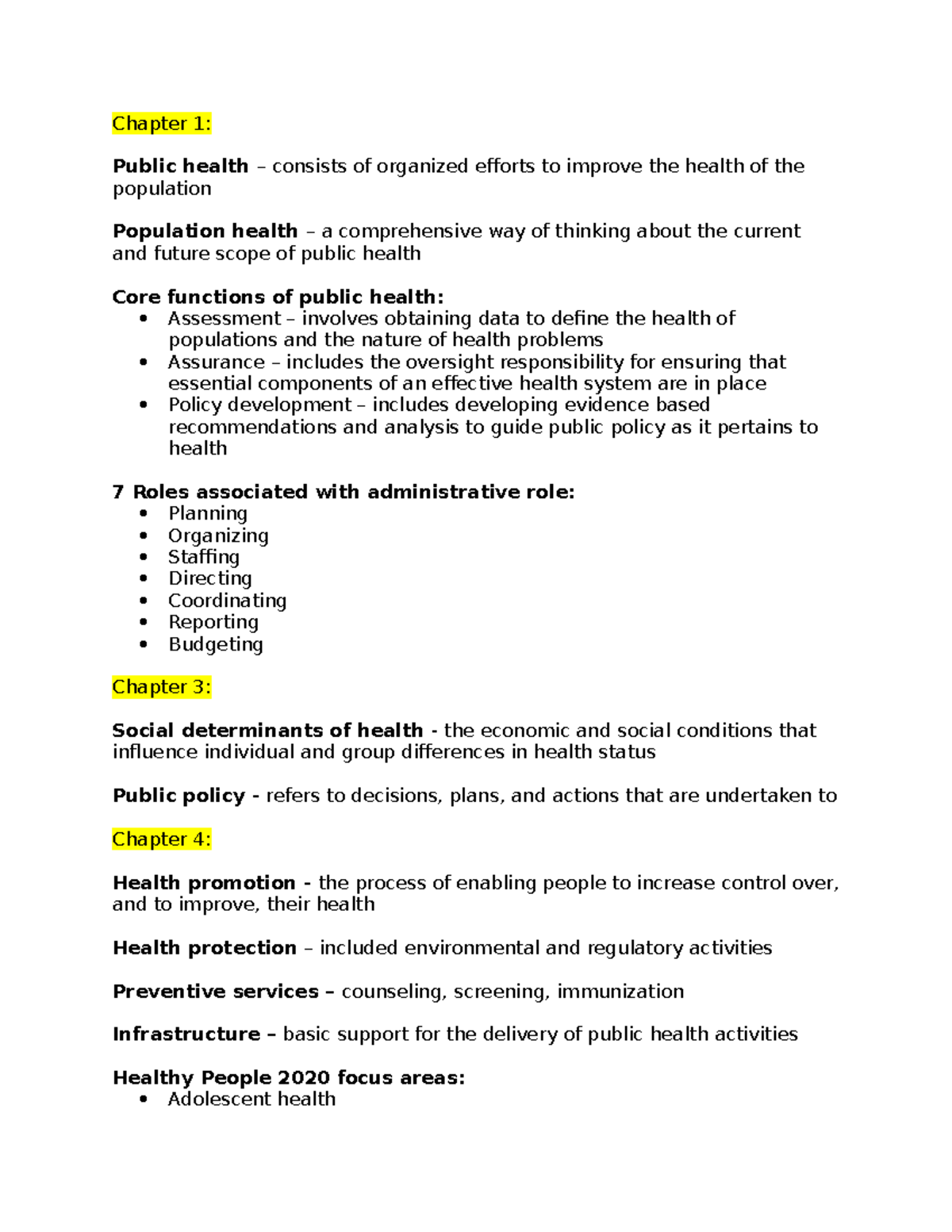 Public Administration Notes (PA 101): Key Concepts & Roles Explained ...
