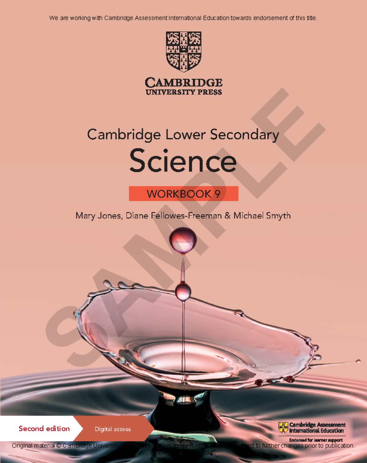 Workbook Grade-9 CH-1 - Cambridge Lower Secondary Science Mary Jones ...