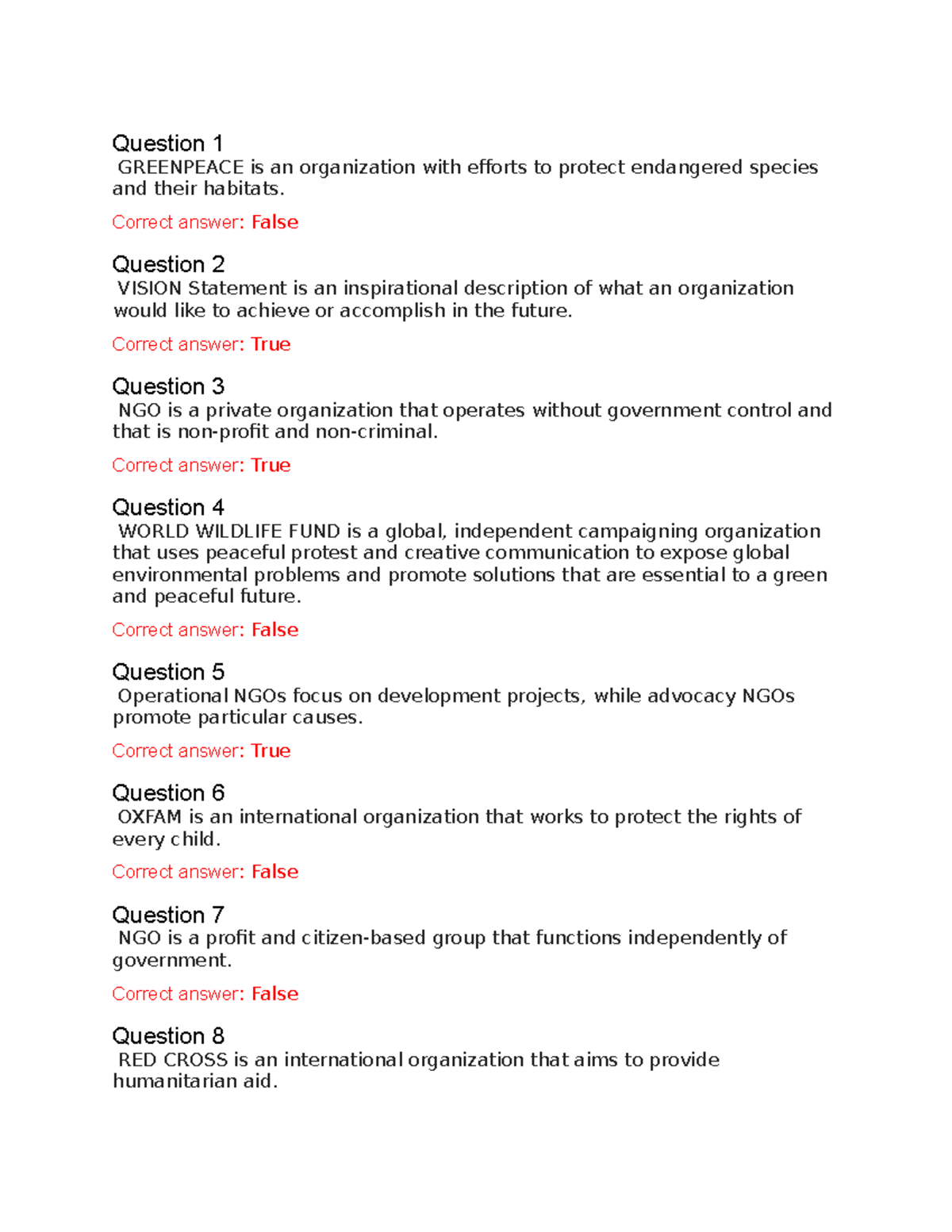 NSTP 05QUIZ - 05 Community Extension Program - Question 1 GREENPEACE is ...