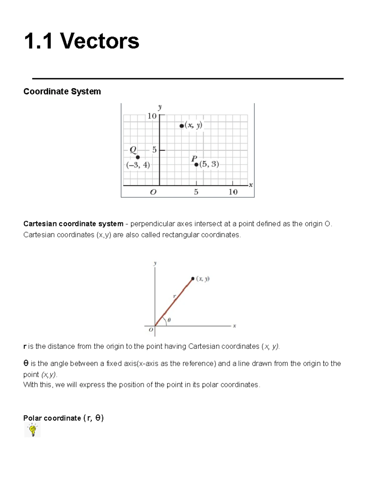 Physics 101: Comprehensive Reviewer on Measurement & Vectors - Studocu