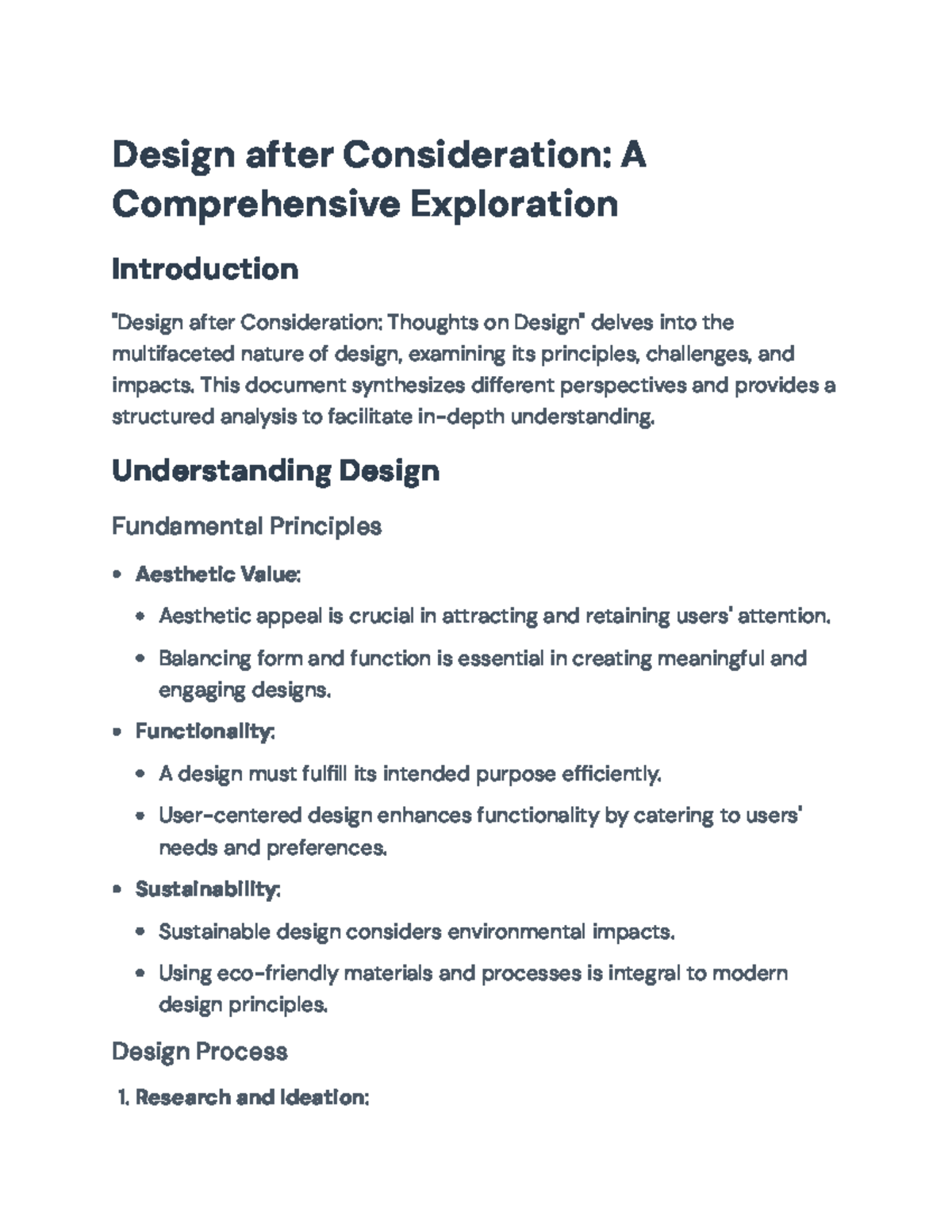 In-Depth Design Principles: A Comprehensive Review and Analysis - Studocu