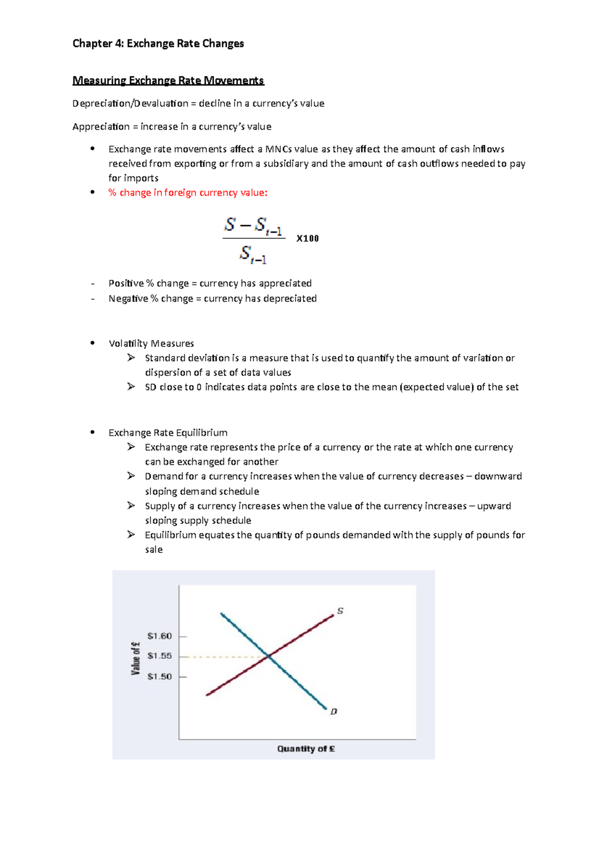 Chapter 4 - Analyzing Exchange Rate Changes and Influencing Factors ...