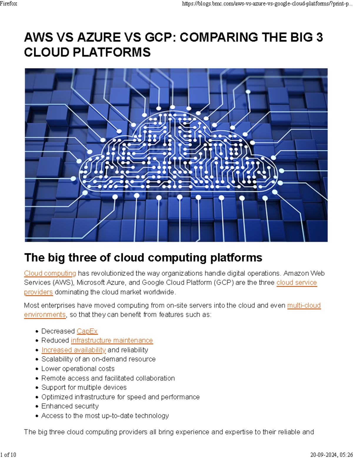 Aws vs azure vs google cloud platforms - AWS VS AZURE VS GCP: COMPARING ...