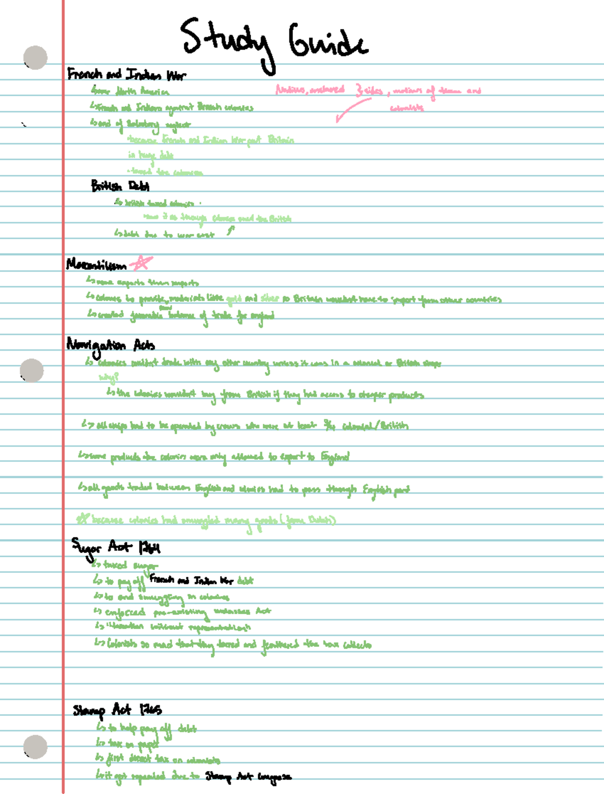 French and Indian War Study Guide: Key Events & Policies - Studocu