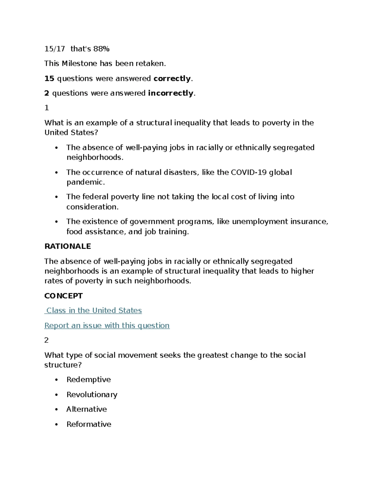 Sociology Unit 1 Milestone 1: Key Concepts and Theories Explained - Studocu
