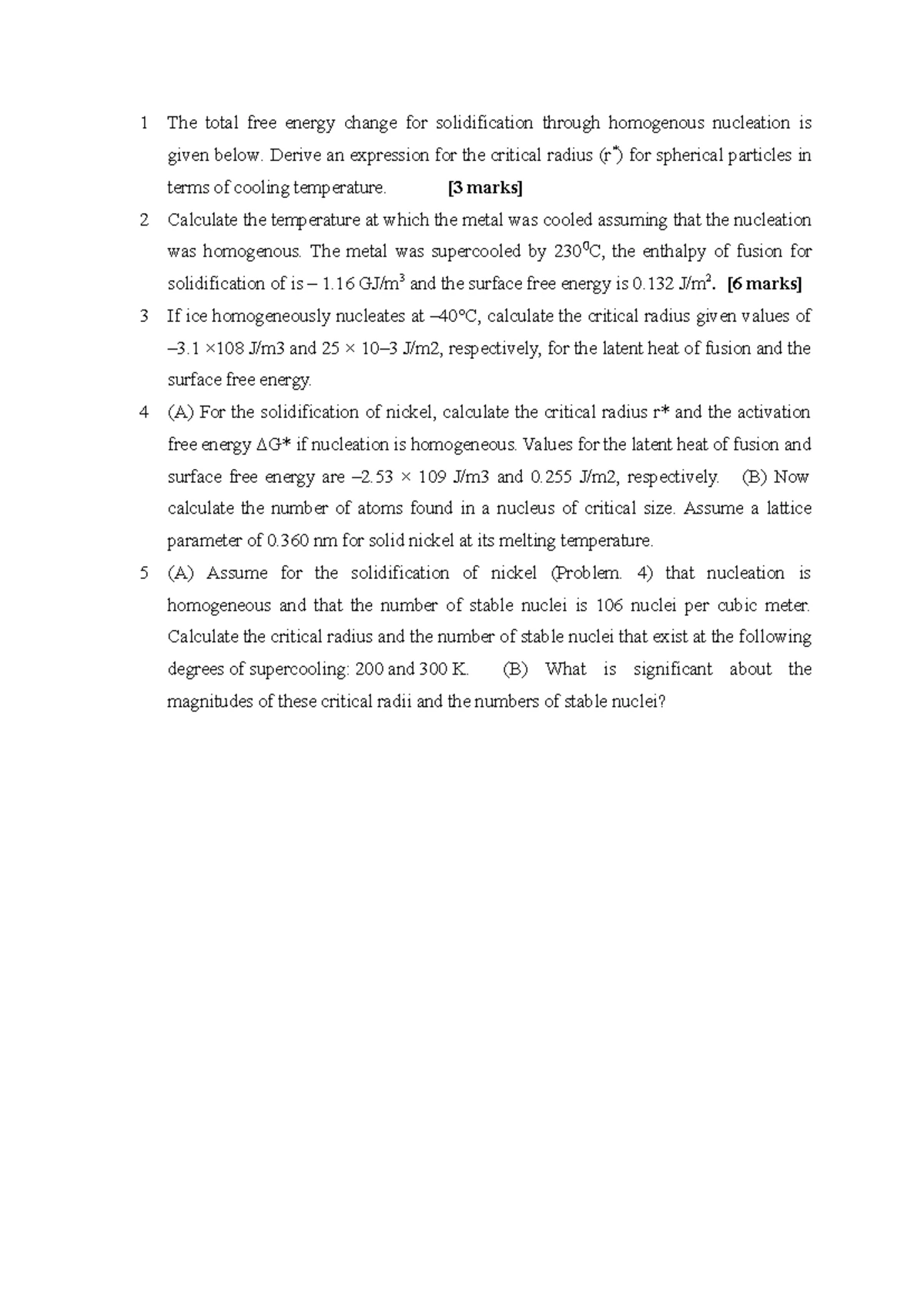 MMEE 210 2022-23 Main Exam Memo on Materials Science - Studocu