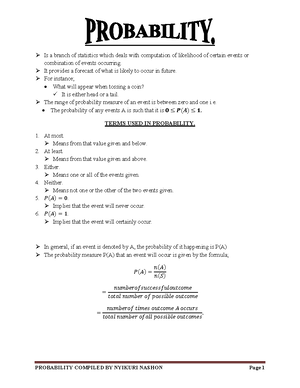 Mathematics Grade 8 Notes: Understanding Integers and Operations - Studocu