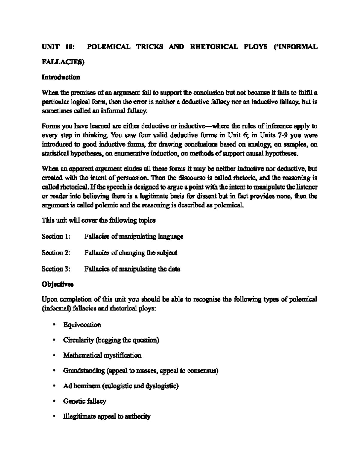 Textbook Unit 10 - UGRC150: Key Concepts and Summaries - UNIT 10 ...