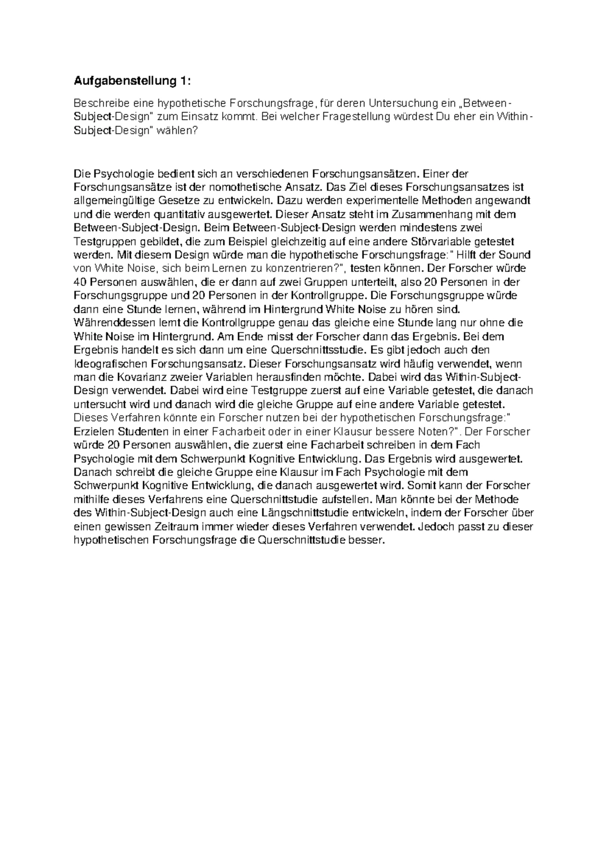Advanced Workbook Iu Beispiel Prüfungsleitfaden Advanced Workbook - IU ADVANCED WORKBOOK