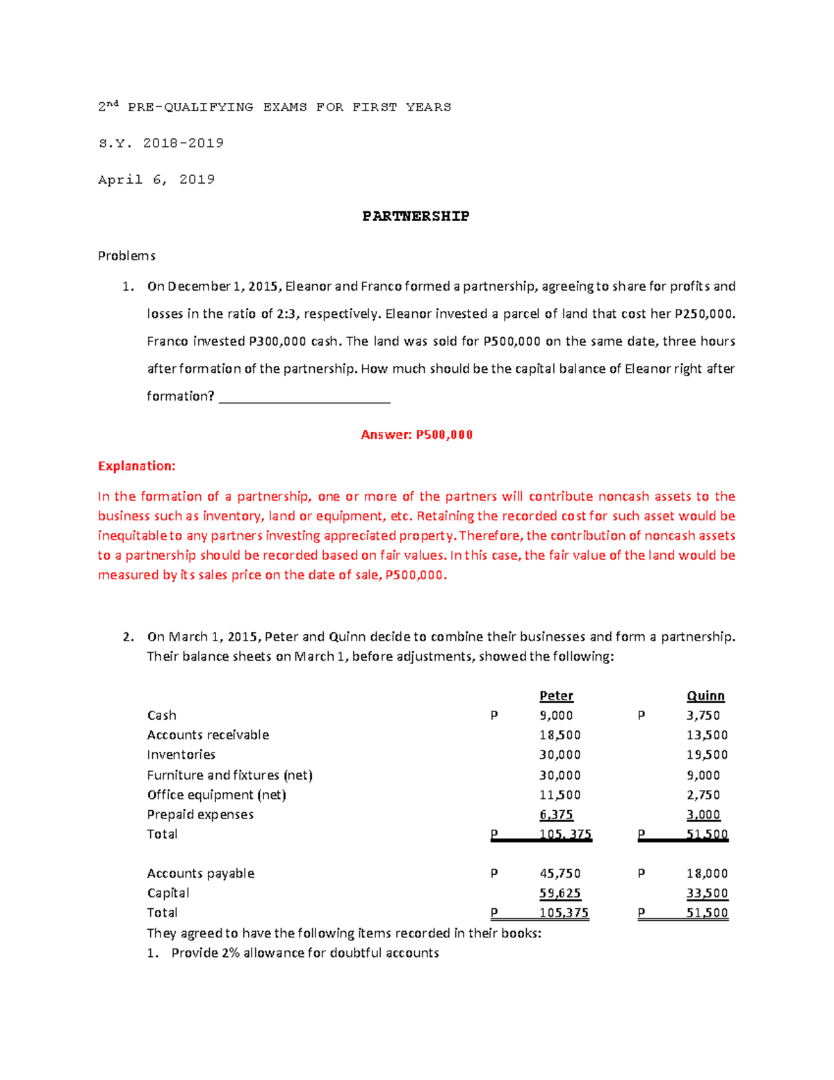 Partnership-questions-problems-with-answers compress - 2 nd PRE ...