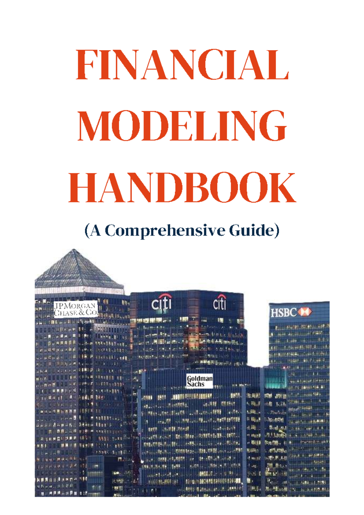 Financial Modeling Handbook: A Comprehensive Guide (FM) - Studocu