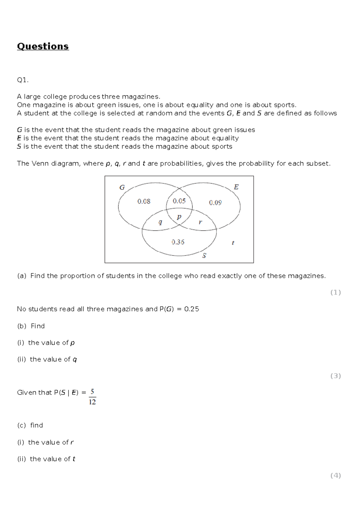Stats Questions from 2016 to 2023 - Final Exam Prep - Studocu