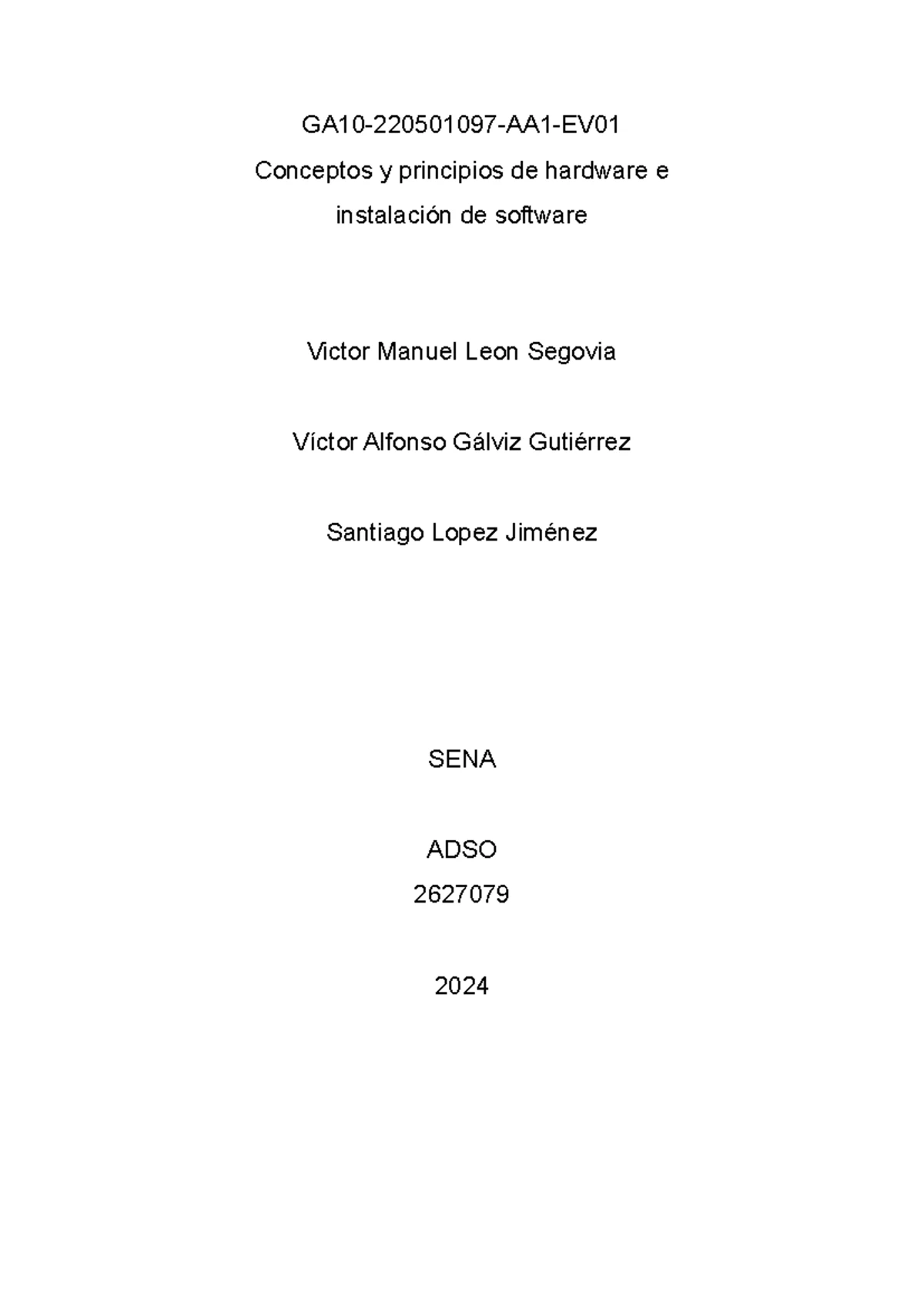 GA10 220501097 Software Installation Guide for VMware and Ubuntu - Studocu