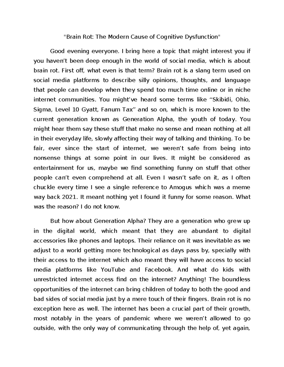 TechWri - Lecture Notes on 