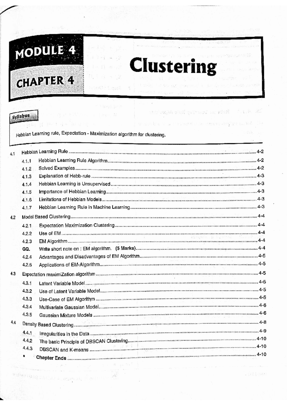 ML Chp-04 - ML CHAPTER 4 - Machine Learning - Studocu