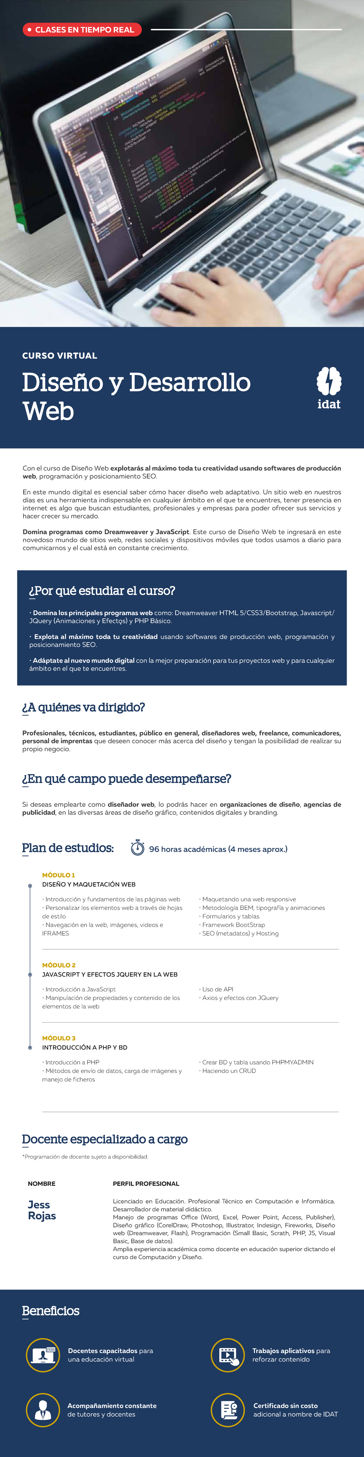 BR Curso DES WEB - TEMARIO - Con el curso de Diseño Web explotarás al ...