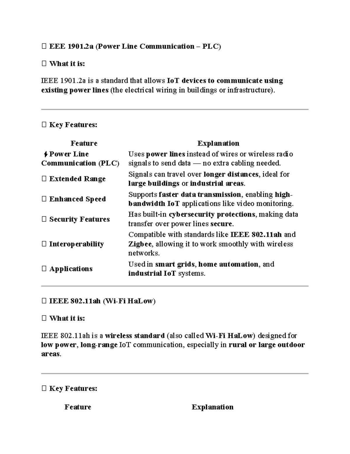 IOT Notes 22: Understanding Power Line Communication & IoT Standards ...