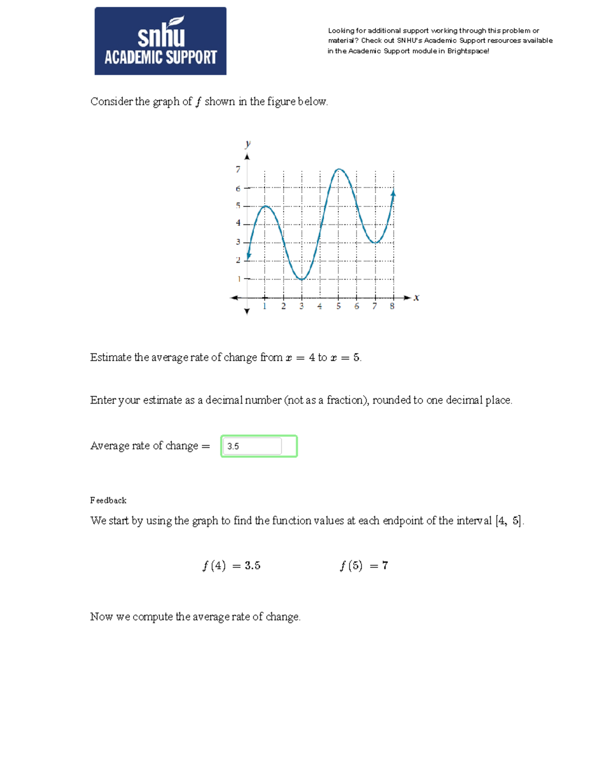 MATH 3-3 Mobius Problem Set: Avg Rate of Change Q12 Analysis - Studocu