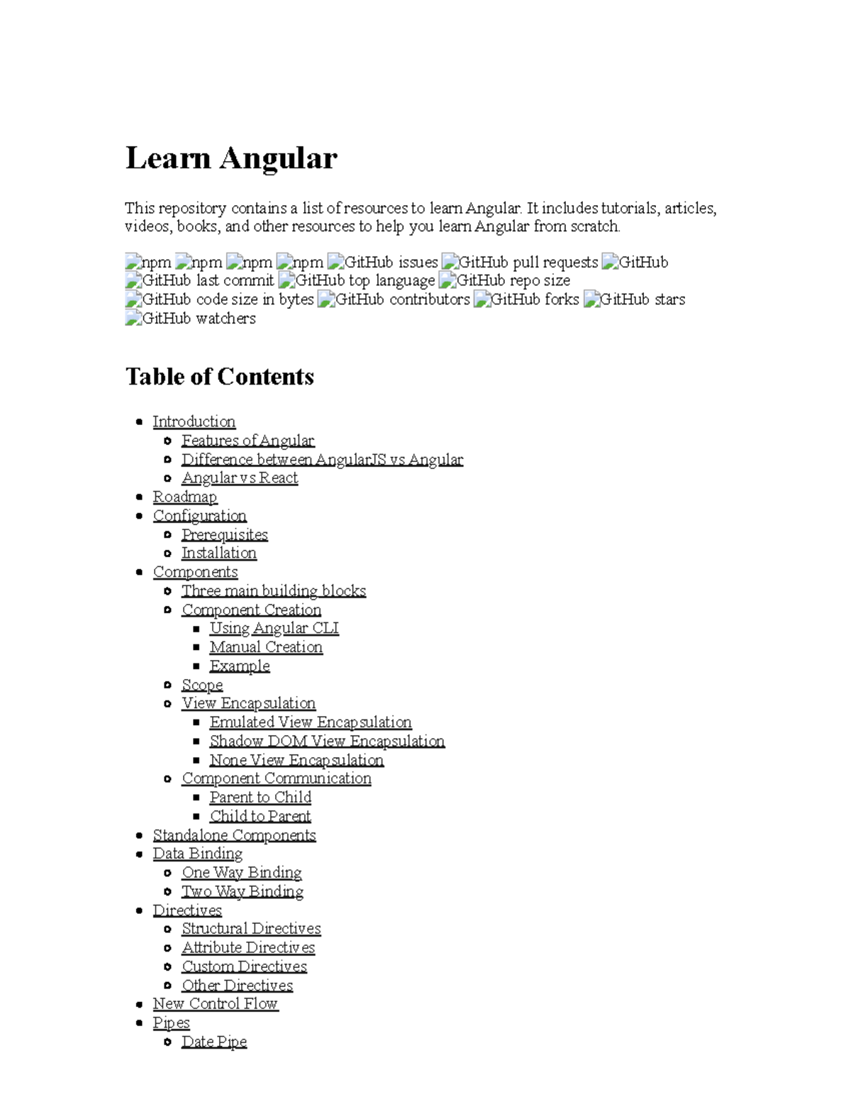 Angular Learning Resources: Tutorials, Guides, and More - Studocu