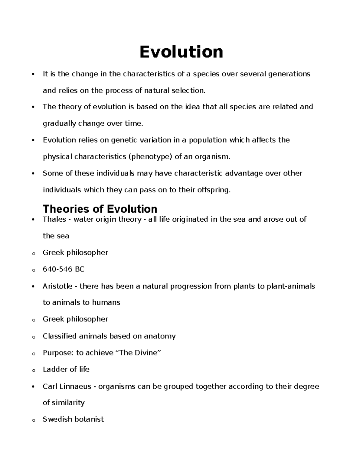 Biology 101: Comprehensive Study on Evolution and Natural Selection ...