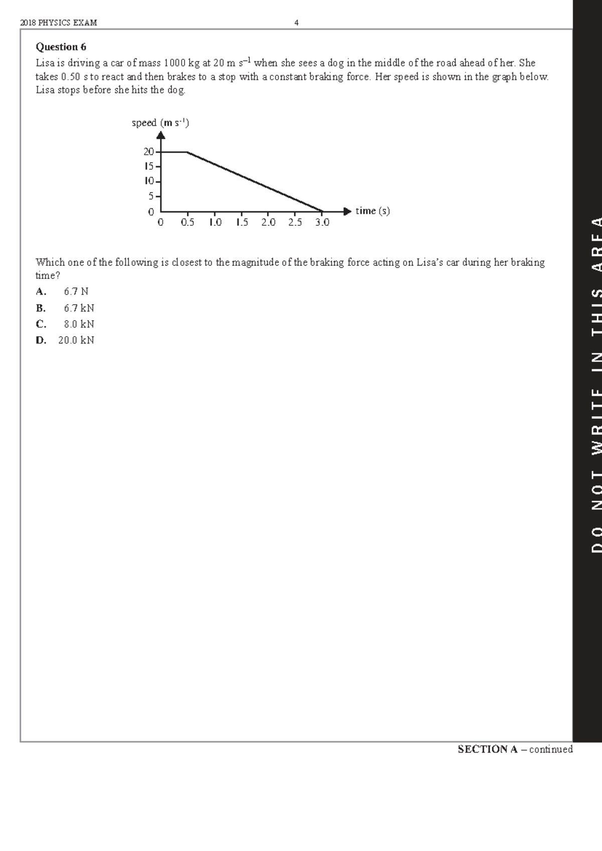 2018 PHYSICS EXAM 4: Motion Questions and Solutions - Studocu