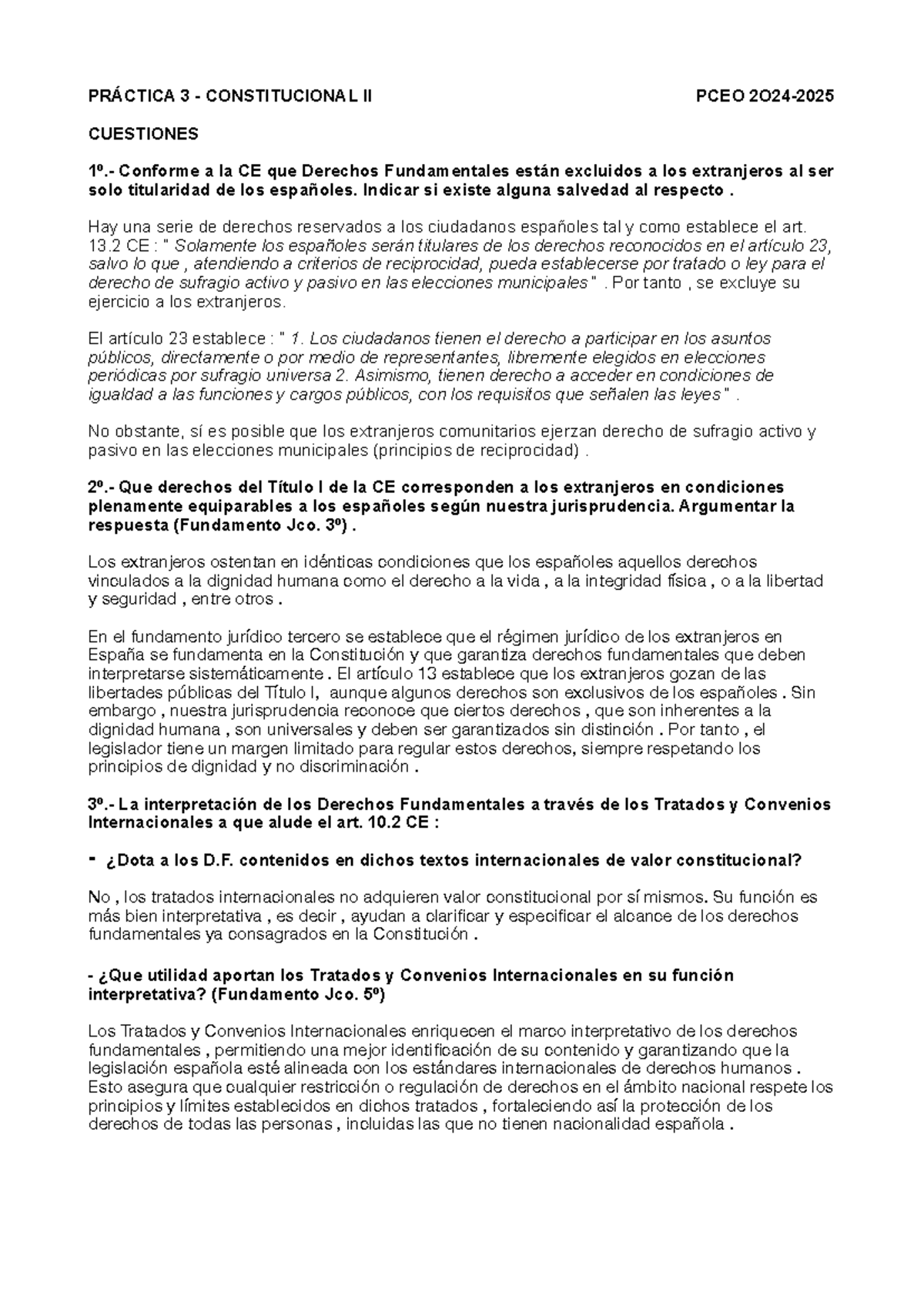 Práctica 3 - Práctica - PRÁCTICA 3 - CONSTITUCIONAL II PCEO 2O24 ...