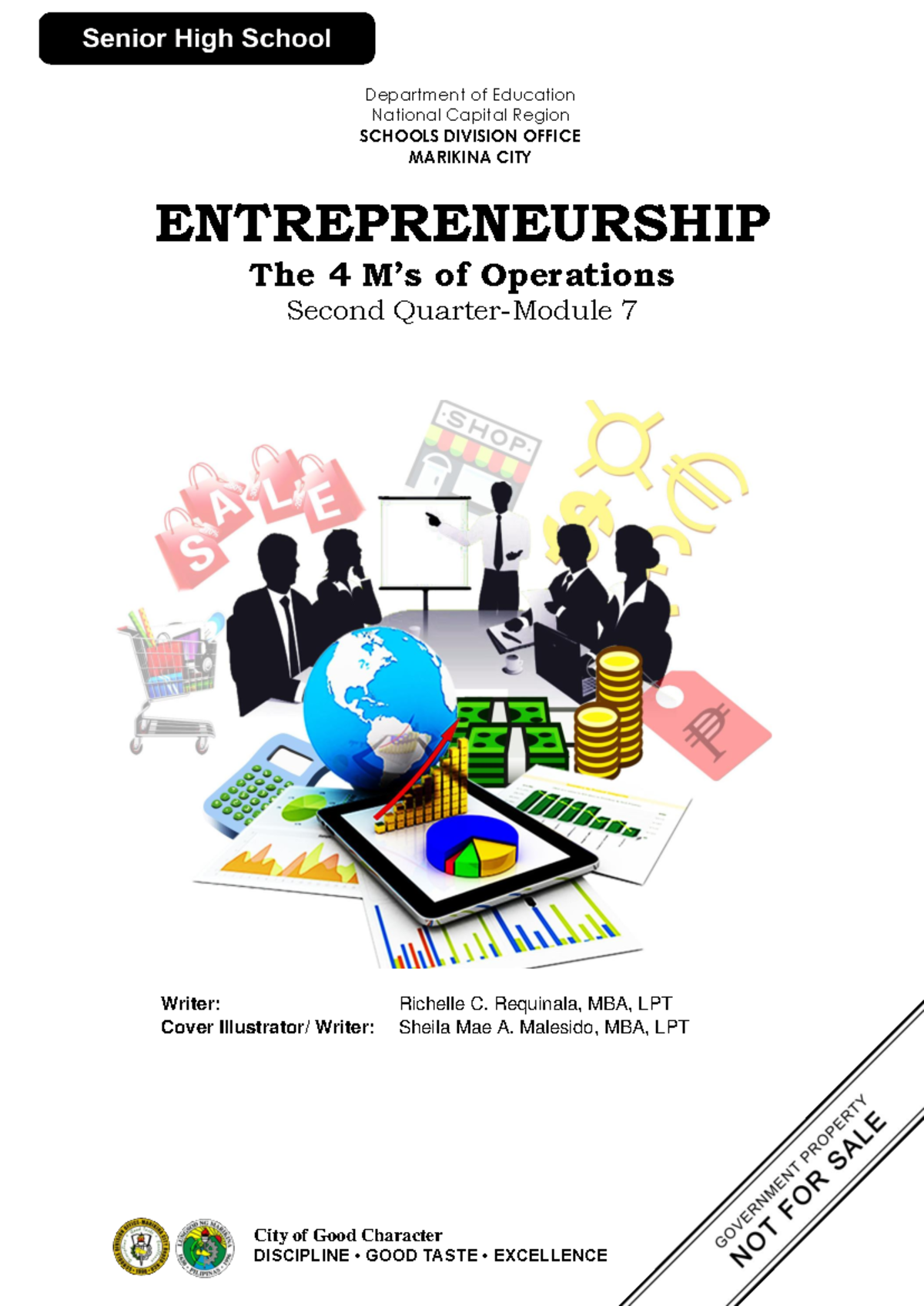 SHS ABM GR12 Entrep Q2 M7: Understanding the 4 M's of Operations - Studocu