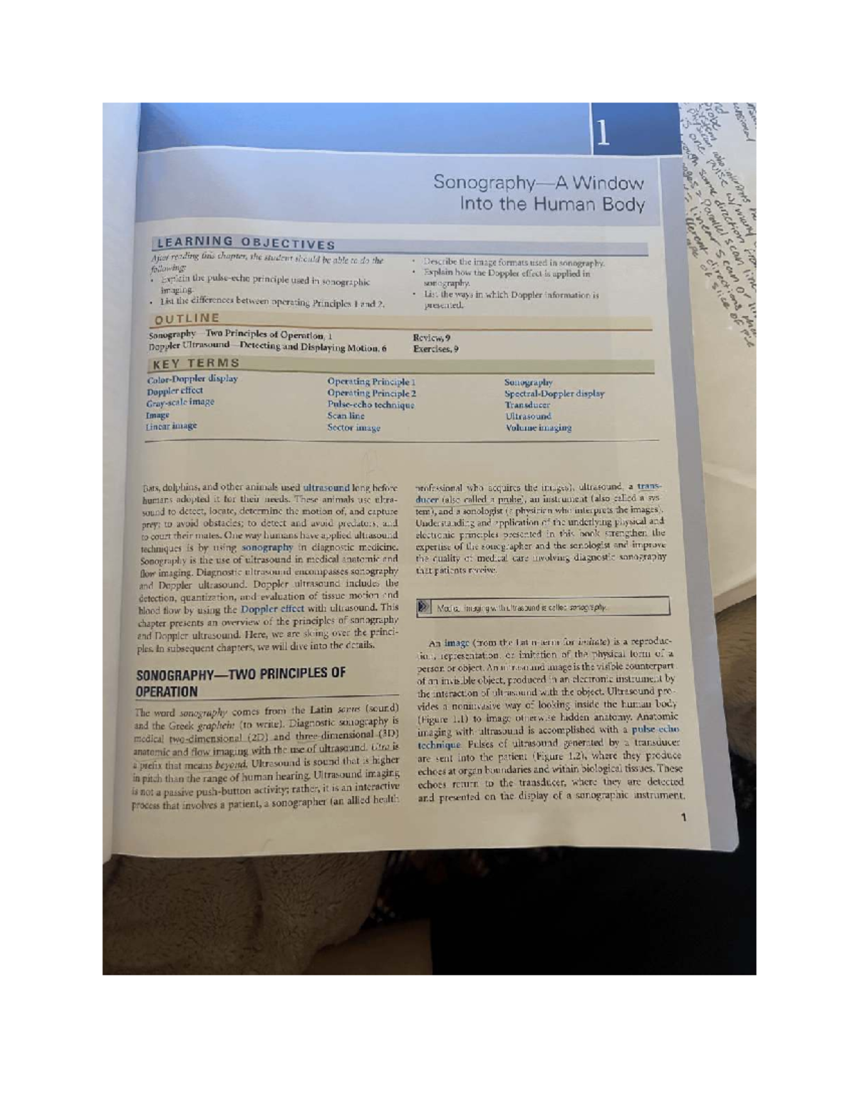Final Exam Review Notes for Course XYZ: Sonography Principles & Doppler ...