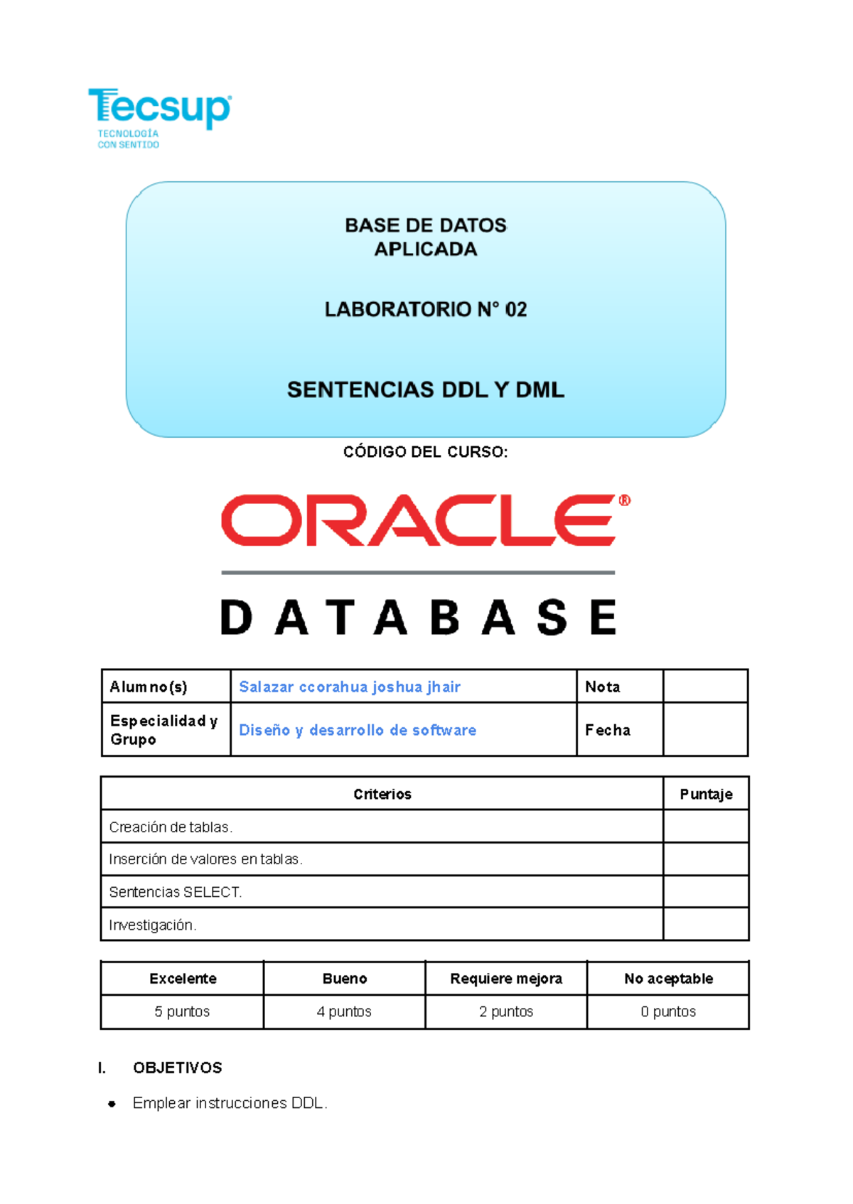 LAB-DB-20240901 - Introducción a Sentencias SQL y Creación de Tablas ...