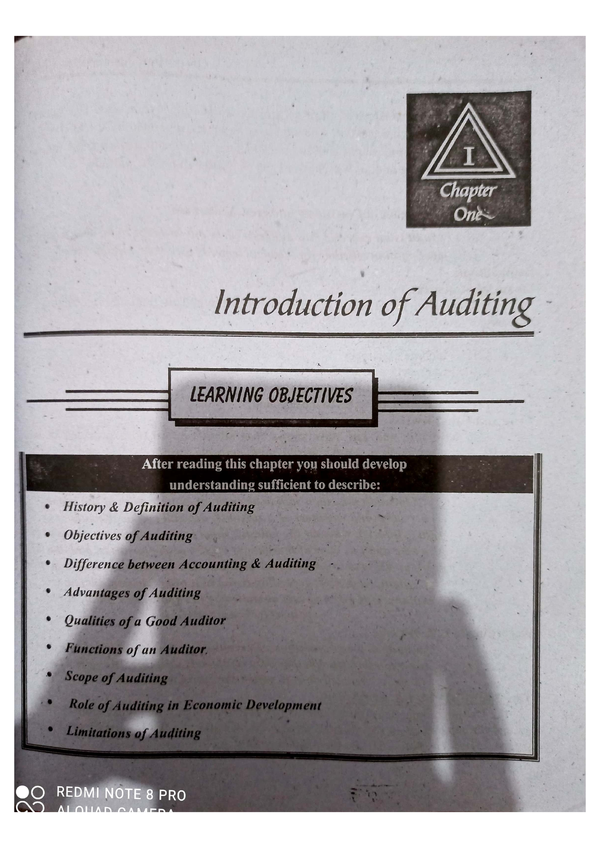 Auditing 101: Key Concepts and Objectives - Chapter 1 Overview - Studocu