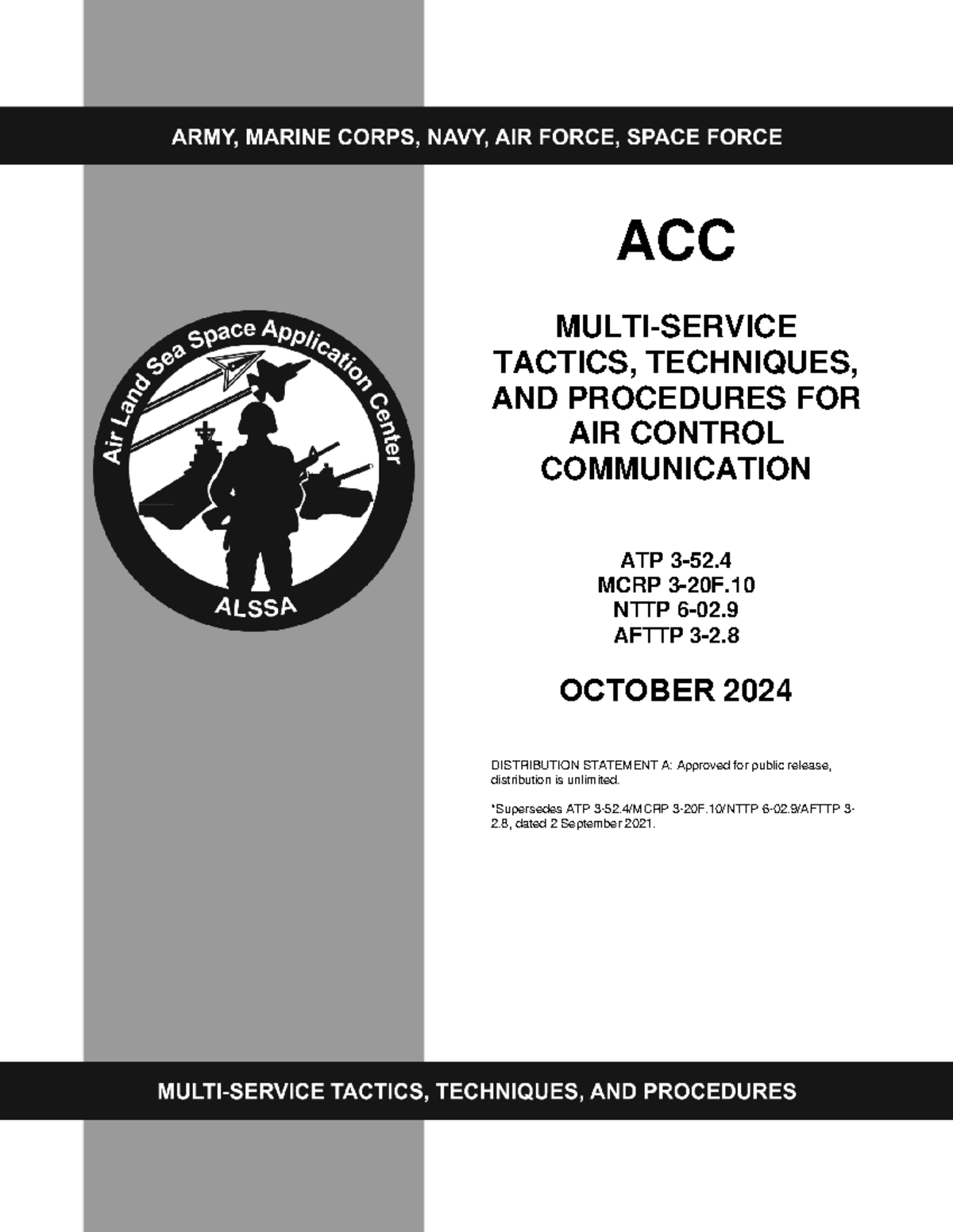ACC 2024 - Multi-Service Tactics for Air Control Communication - Studocu