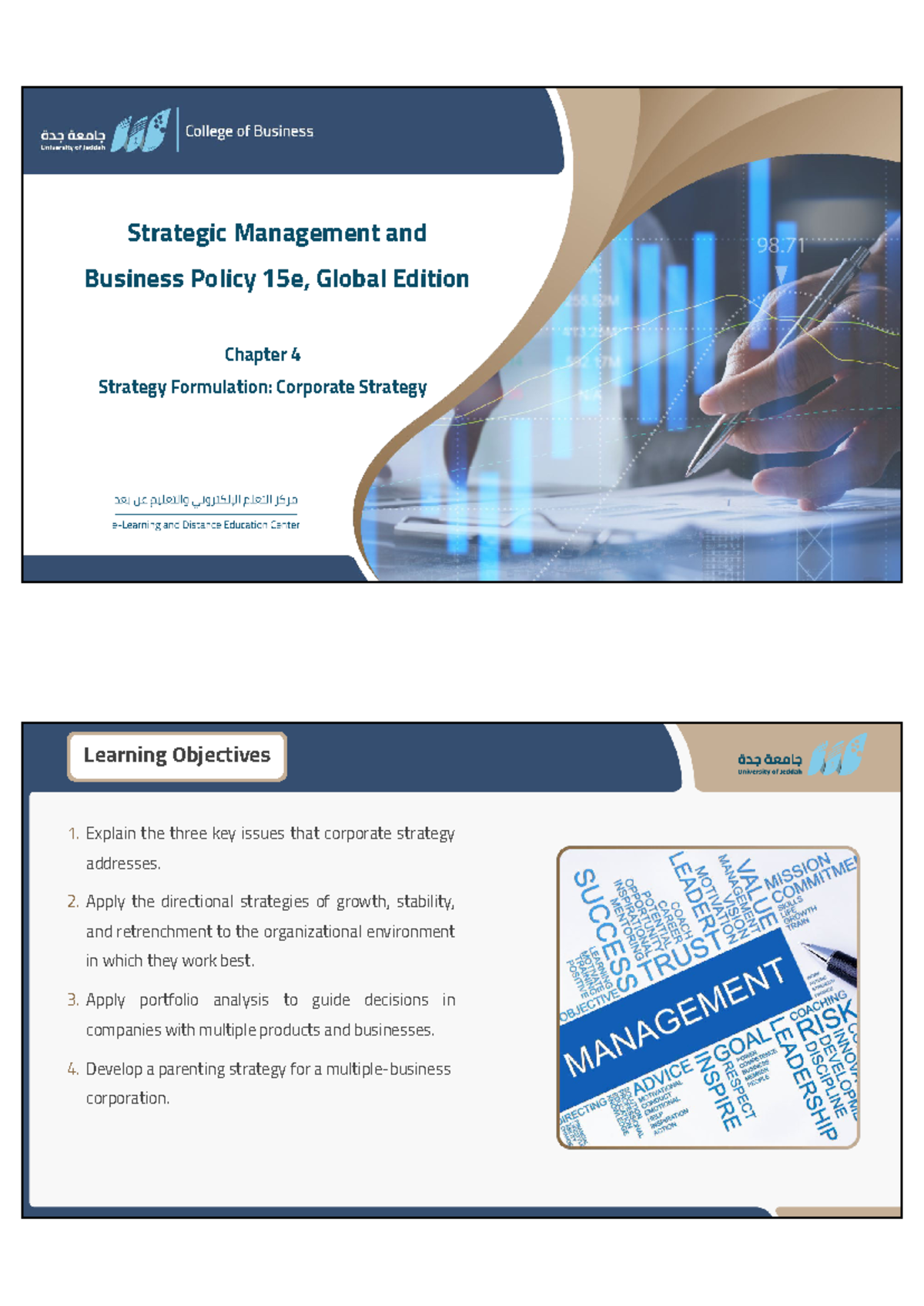 Ch. 4 Strategy Formulation Corporate Strategy - converted 9 - Strategic ...