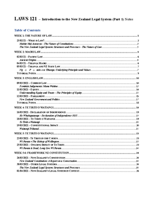 [Solved] can you create me an essay question to do on the laws 121 ...